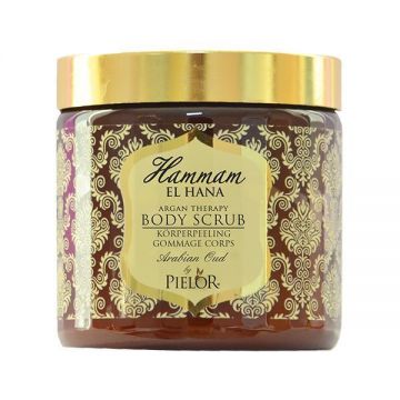 Cremă exfoliantă pentru corp Pielor Hammam El Hana Arabian Oud, 500 ml