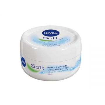 Crema Hidratanta de Corp - Nivea Soft Moisturizing Cream, 100 ml de firma originala