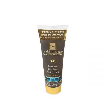 Crema intensiva cu namol de la Dead Sea pentru picioare, Health and Beauty Dead Sea, fara parabeni, 100 ml de firma originala