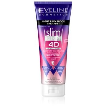 Eveline Cosmetics Slim Extreme ser de noapte super concentrat cu efect de încălzire