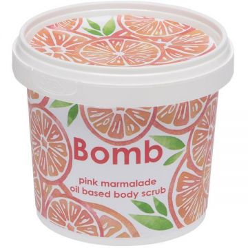 Exfoliant de corp Pink Marmelade, Bomb Cosmetics, 365 ml de firma originala