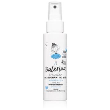 FlosLek Laboratorium Balerina deodorant pentru picioare cu efect racoritor