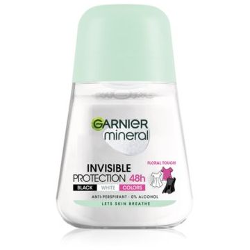 Garnier Mineral Invisible antiperspirant roll-on pentru femei ieftin