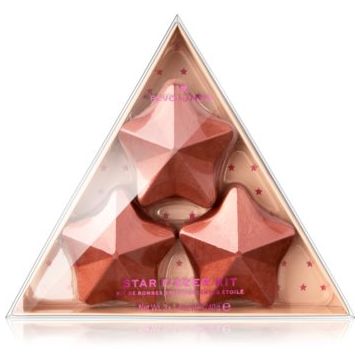 I Heart Revolution Fizzer Kit Star tablete colorate efervescente pentru baie