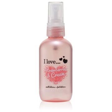 I love... Strawberries & Cream spray de corp racoritor