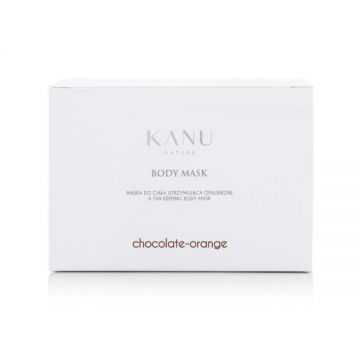 Masca de Corp cu Aroma de Ciocolata si Portocale - KANU Nature Chocolate-Orange Body Mask, 200 ml la reducere