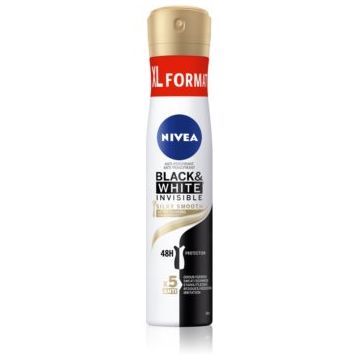 NIVEA Black & White Invisible Silky Smooth spray anti-perspirant pentru femei de firma original