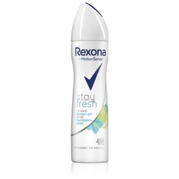 Rexona Stay Fresh Blue Poppy & Apple spray anti-perspirant 48 de ore