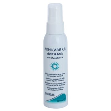 Synchroline Aknicare CB emulsie spray pentru reducere acnee de pe spate si piept de firma original