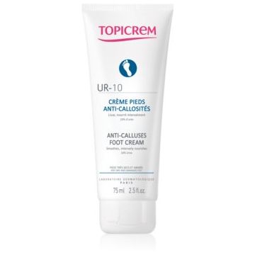 Topicrem UR-10 Anti-Calluses Foot Cream crema de picioare nutritie si hidratare