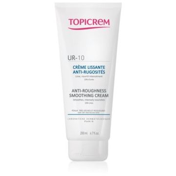 Topicrem UR-10 Anti-Roughness Smoothing Cream crema de corp pentru piele foarte uscata ieftina