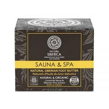 Unt pentru Picioare cu Extract de Lamaie si Pin Siberian Sauna & Spa Natura Siberica, 120ml ieftina