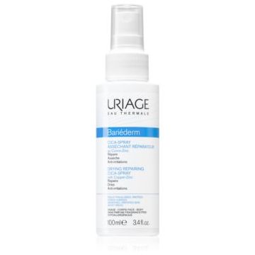 Uriage Bariéderm Drying Repairing Cica-Spray spray reparator cu conținut de cupru și zinc, cu efect de uscare de firma original