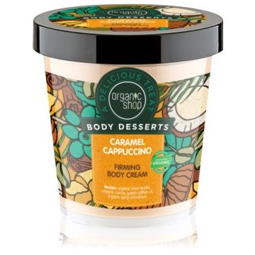 Organic Shop Body Desserts Caramel Cappuccino crema de corp pentru fermitatea pielii ieftina