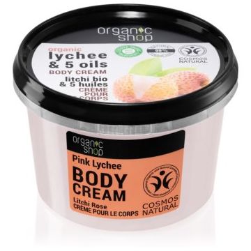 Organic Shop Lychee & 5 Oils crema de corp