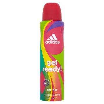 ADIDAS GET READY DEODORANT FOR HER de firma original