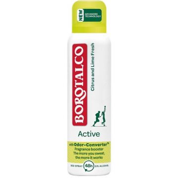 BOROTALCO ACTIVE DEODORANT ANTIPERSPIRANT SPRAY de firma original