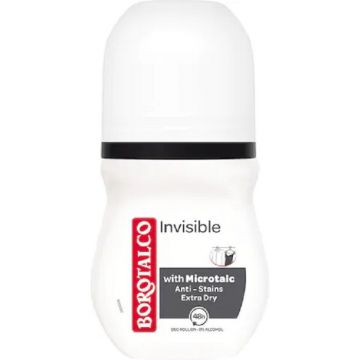 BOROTALCO INVISIBLE DEODORANT ANTIPERSPIRANT ROLL-ON la reducere