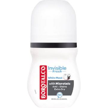 BOROTALCO INVISIBLE FRESH DEODORANT ANTIPERSPIRANT ROLL-ON ieftin