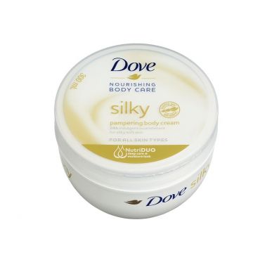 DOVE CREMA DE CORP SILKY NOURISHING 300 ML