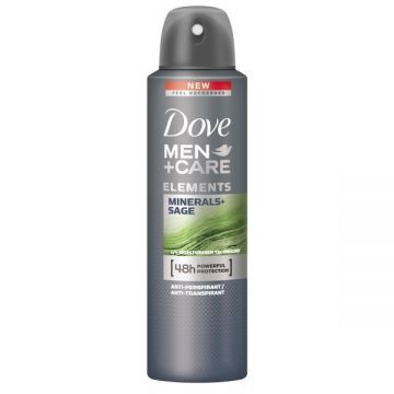 DOVE SPRAY ANTIPERSPIRANT 48H CU MINERALE SI SALVIE ieftin