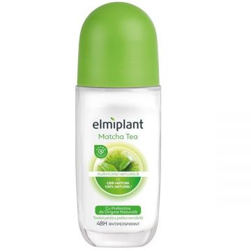 ELMIPLANT ANTIPERSPIRANT DEO ROLL-ON MATCHA TEA 48H la reducere