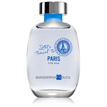 Mandarina Duck Let's Travel To Paris Eau de Toilette pentru bărbați ieftin