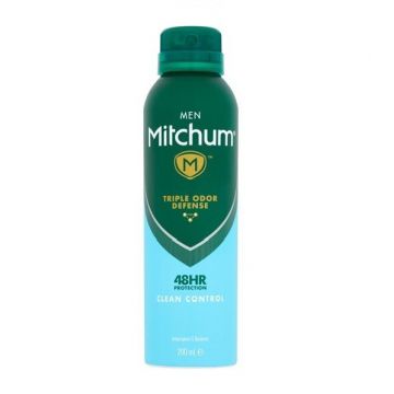 MITCHUM MEN CLEAN CONTROL DEODORANT SPRAY (Optiuni de comanda: 200ml) de firma original