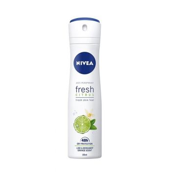 NIVEA FRESH CITRUS 48H ANTI-PERSPIRANT DEODORANT SPRAY de firma original