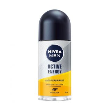 NIVEA MEN ACTIVE ENERGY 48H PROTECTION ANTIPERSPIRANT ROLL ON de firma original