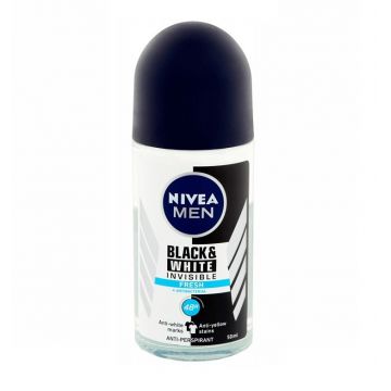 NIVEA MEN BLACK & WHITE FRSH ANTIPERSPIRANT ROLL ON de firma original