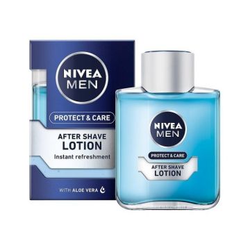 NIVEA MEN PROTECT & CARE AFTER SHAVE LOTIUNE ieftin