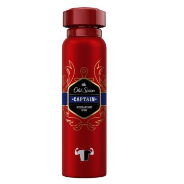 OLD SPICE CAPTAIN DEODORANT BODY SPRAY