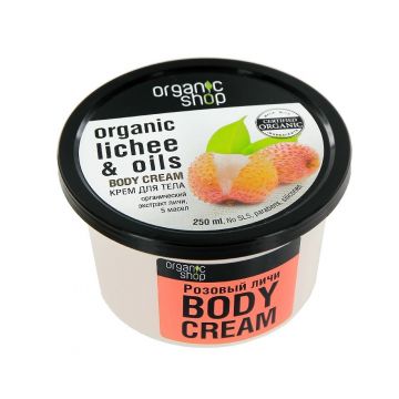 ORGANIC SHOP LYCHEE SI 5 ULEIURI CREMA DE CORP la reducere