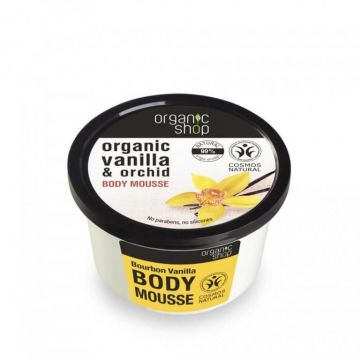 ORGANIC SHOP VANILLA ORCHID SPUMA DE CORP la reducere