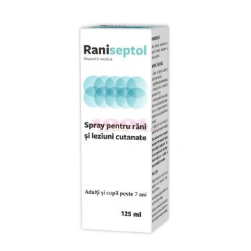 RANISEPTOL SPRAY PENTRU RANI SI LEZIUNI CUTANATE