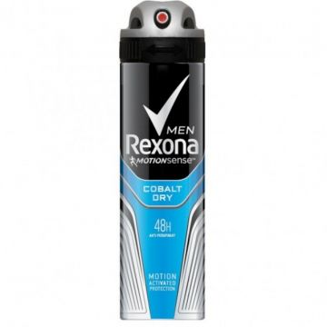 REXONA MEN MOTIONSENSE COBALT DRY ANTIPERSPIRANT SPRAY de firma original