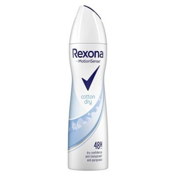 REXONA MOTIONSENSE COTTON DRY ANTIPERSPIRANT DEO SPRAY WOMEN la reducere