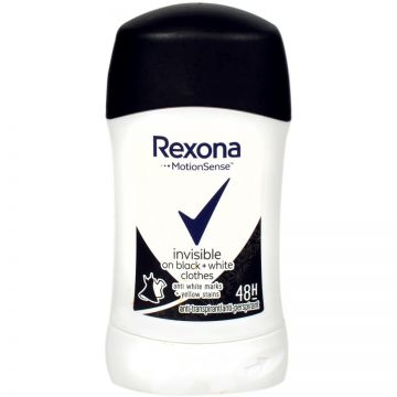 REXONA MOTIONSENSE INVISIBLE BLACK+WHITE ANTIPERSPIRANT WOMEN STICK