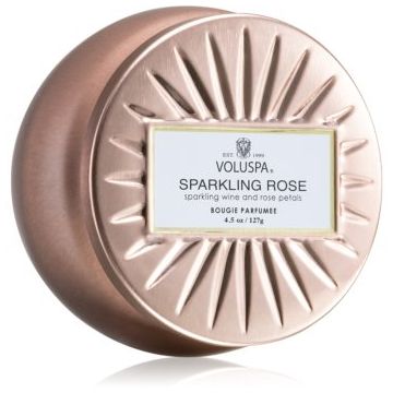 VOLUSPA Vermeil Sparkling Rose lumânare parfumată în placă