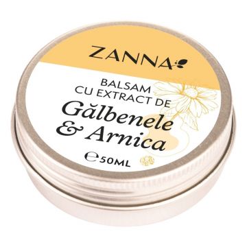 ZANNA BALSAM UNGUENT CU EXTRACT DE GALBENELE SI ARNICA 50 ML