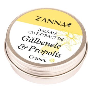 ZANNA BALSAM UNGUENT CU EXTRACT DE GALBENELE SI PROPOLIS 50 ML la reducere