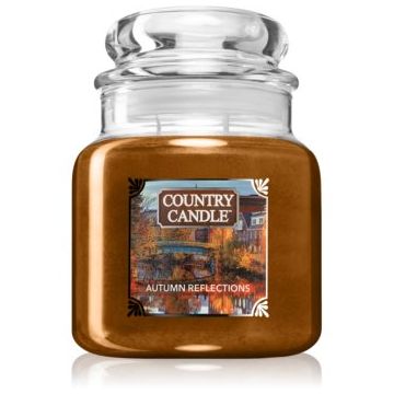 Country Candle Autumn Reflections lumânare parfumată de firma original