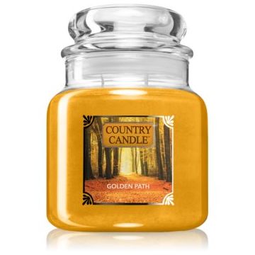 Country Candle Golden Path lumânare parfumată ieftin