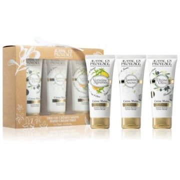 Jeanne en Provence Olive/Jasmine/Verbena set (pentru maini si unghii)