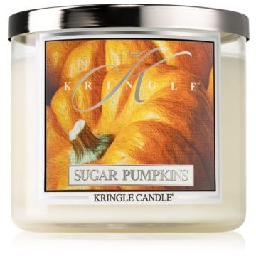 Kringle Candle Sugar Pumpkins lumânare parfumată I.