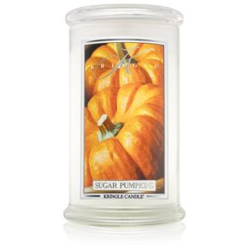 Kringle Candle Sugar Pumpkins lumânare parfumată de firma original