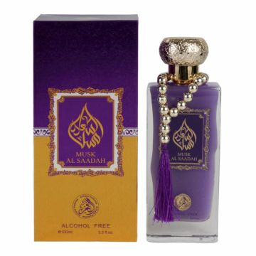 Parfum indian fara alcool, unisex, Musk Al Saadah by Al-Fakhr Eau de Parfum, 100 ml ieftin