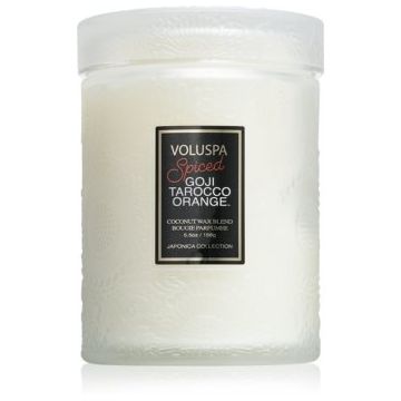 VOLUSPA Japonica Holiday Spiced Goji Tarocco Orange lumânare parfumată de firma original