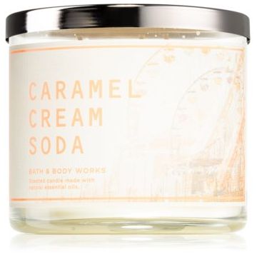 Bath & Body Works Caramel Cream Soda lumânare parfumată de firma original